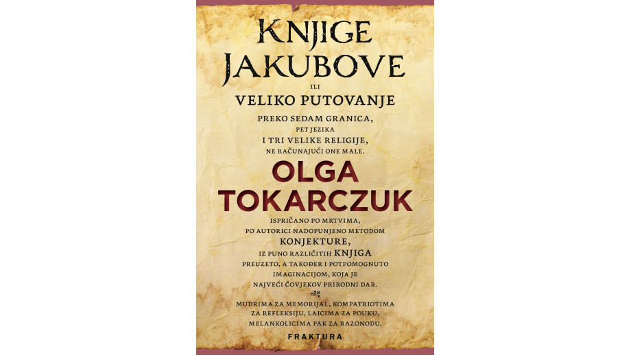  Księgi Jakubowe,Olga Tokarczuk,  język chorwacki, 